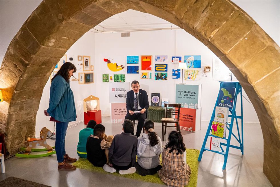 El conseller de Agricultura de la Generalitat, scar Ordeig, durante el acto