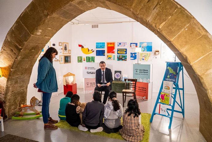 El conseller d'Agricultura de la Generalitat, Òscar Ordeig, durant l'acte