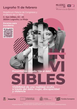 Fundación ONCE presenta en Logroño su estudio pionero sobre violencia de género en mujeres con discapacidad