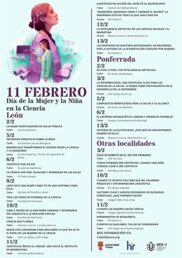 La ULE se suma al Día Internacional de la Mujer y la Niña en la Ciencia con un amplio programa de talleres y charlas