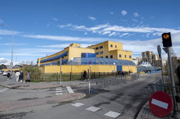 Archivo - Vista del Centro de Internamiento de Extranjeros (CIE) de Aluche, a 18 de enero de 2024, en Madrid (España).