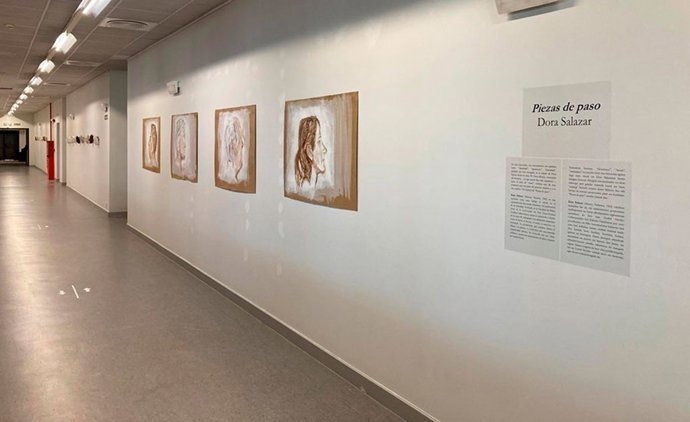 Una imagen de la muestra, en el Campus de Tudela.