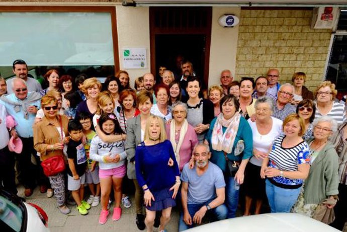 Archivo - Imagen de la Inauguración de la sede social de la Asociación de Vecinos de Entrehuertas. Archivo.