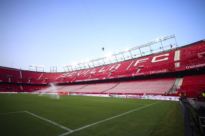 Archivo - General view before the Spanish league, LaLiga EA Sports, football match played between Sevilla FC and Getafe CF at Ramon Sanchez-Pizjuan stadium on August 25, 2025, in Sevilla, Spain.