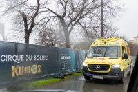 El desbordamiento del Guadalquivir por Torre Triana motiva la suspensión en Sevilla de la actividad del Circo del Sol