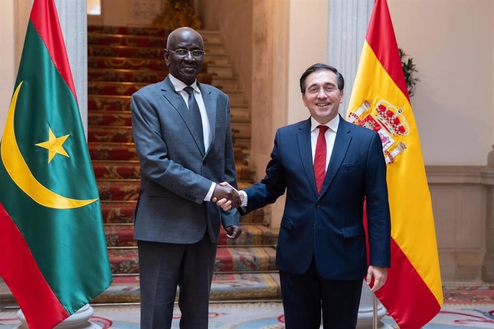 José Manuel Albares  Mohamed Salem Uld Merzug