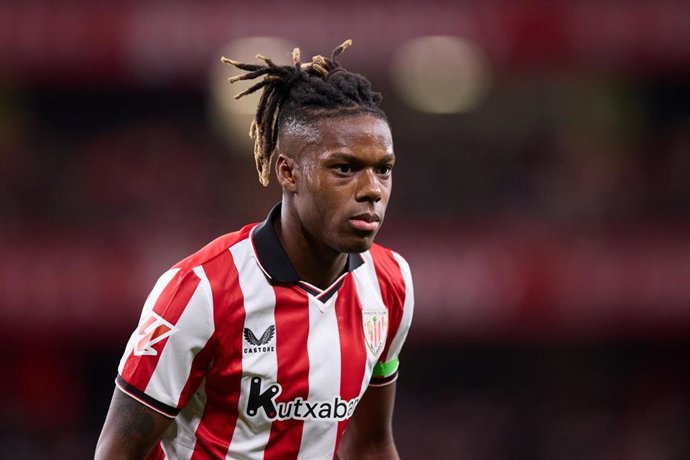 El jugador del Athletic Club Nico Williams. 