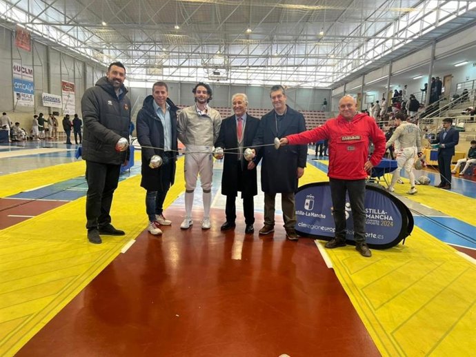 Campeonato de España de Esgrima, que ha tenido lugar en el Pabellón Gema Arenas de Almagro (Ciudad Real).