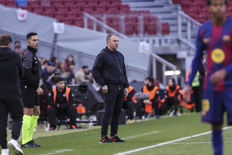 Hansi Flick, entrenador del FC Barcelona.