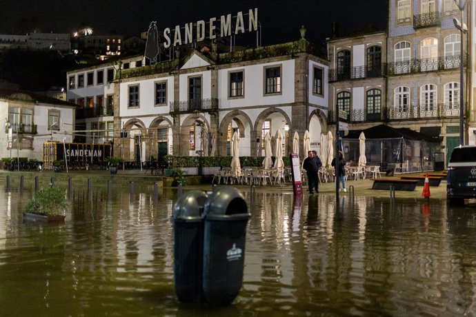 Inundaciones en Portugal