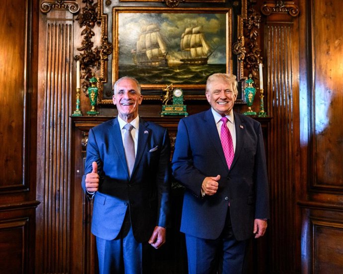 El presidente de Honduras, Nasry 'Tito' Asfura, y su homólogo estadounidense, Donald Trump