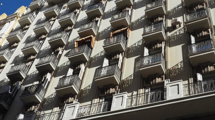 Imagen de un bloque de viviendas