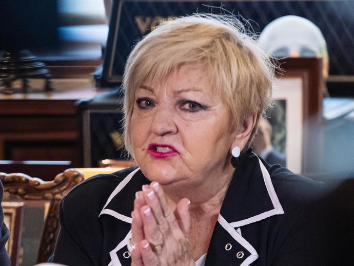 Archivo - La abogada de Daniel Sancho, Carmen Balfagón, durante una rueda de prensa sobre Daniel Sancho.    Carlos Luján / Europa Press