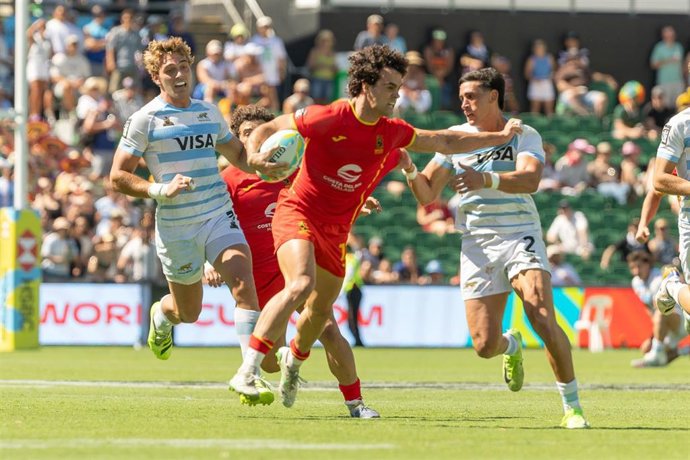 España termina sexta en las Series Mundiales de rugby seven de Perth