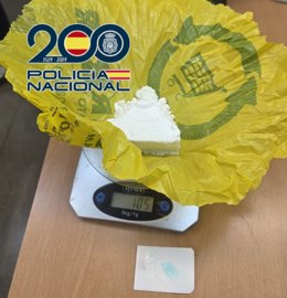 Imagen de la cocaína intervenida