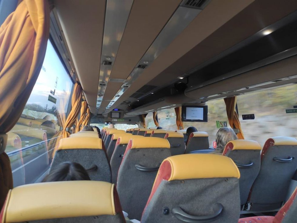 Archivo - Movilidad, autobús, autocar, transporte de viajeros
