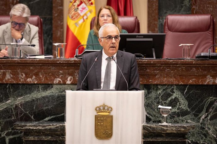 El diputado regional socialista Alfonso Martínez Baños