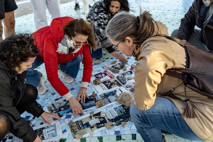 Acto solidario con las personas migrantes celebrado en Palma.