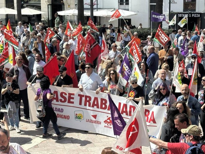 El coordinador provincial de IU Huelva, Marcos Toti, en una imagen de archivo