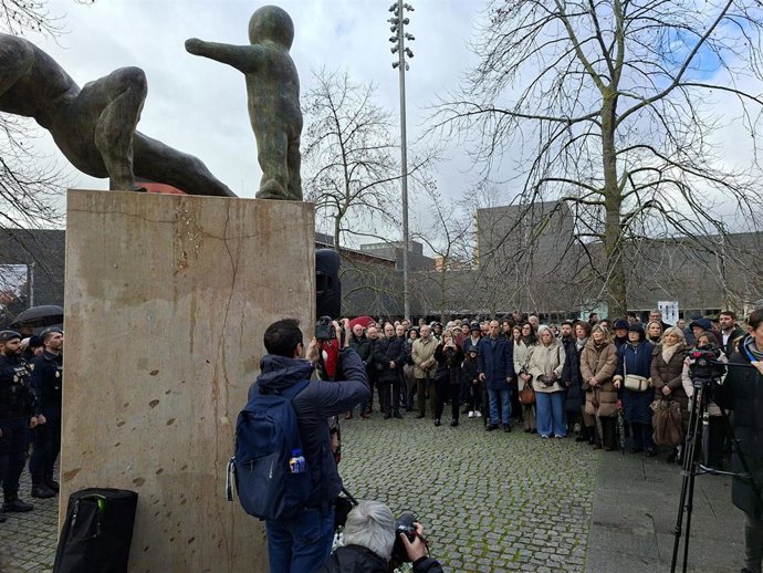 Acto en memoria de las víctimas de ETA.