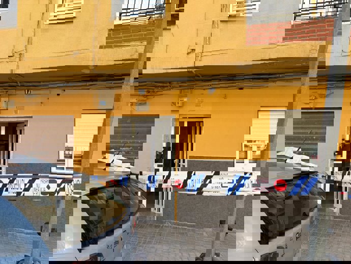 Lugar donde un hombre ha matado a otro en Catarroja