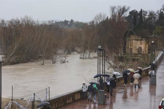 El paso del Río Guadalquivir por Córdoba.