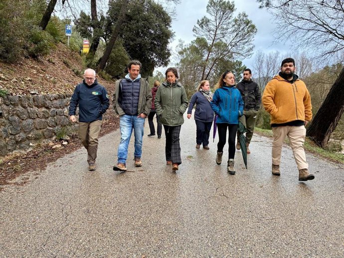 La consejera de Sostenibilidad y Medio Ambiente de la Junta de Andalucía, Catalina García, y el delegado del Gobierno en Jaén, Jesús Estrella, visitan Coto Ríos