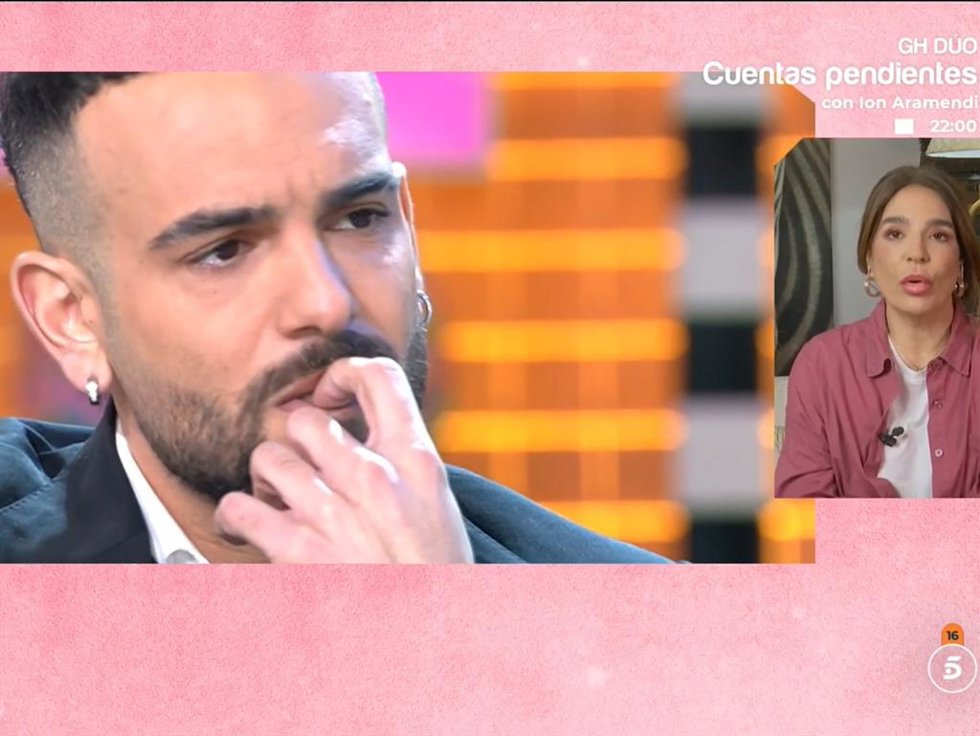 Raquel Bollo interviene en su programa tras la entrevista de su Manuel Cortés. FIESTA