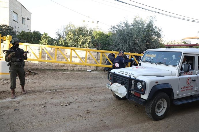 Archivo - Imagen de archivo de militares israelíes en Cisjordania