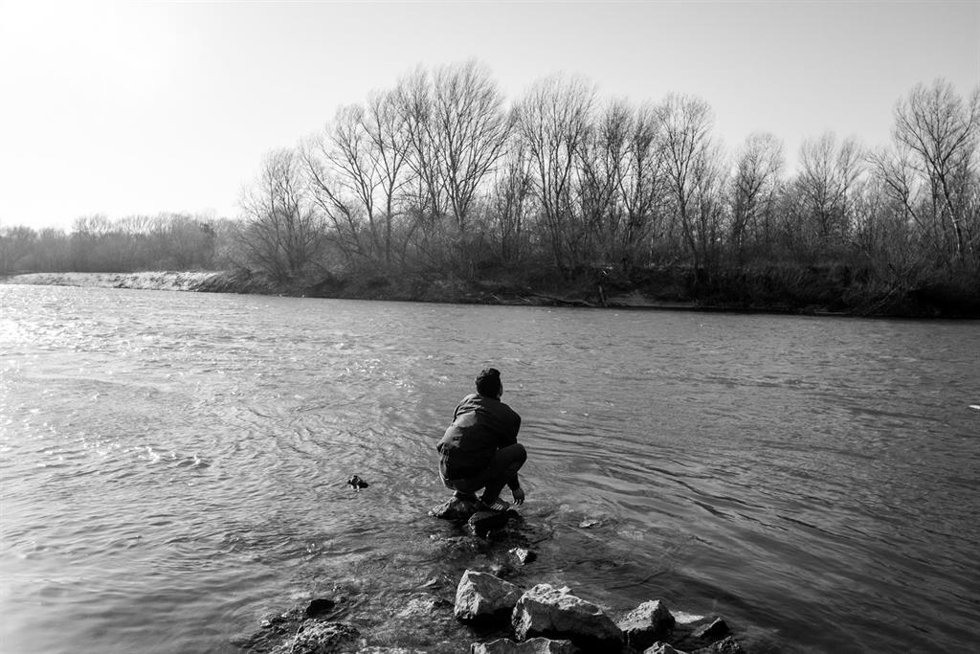 Archivo - Río Evros, entre Grecia y Turquía