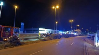 Un fallecido al ser atropellado en la N-232 a la altura del Polígono Tejerías en Calahorra