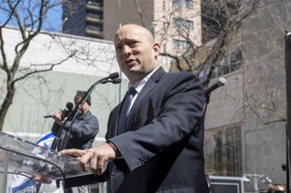 Archivo - El ex primer ministro israelí Naftali Bennett (2021-2022)