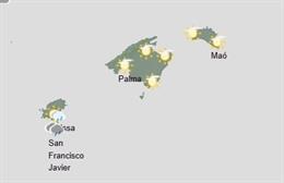 El tiempo hoy, lunes 9 de febrero, en Baleares.