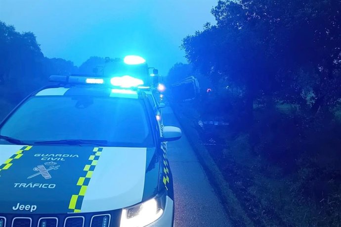 Accidente de un camión de recogida de basura en la CC-419