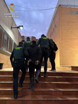 Detenido en la operación.