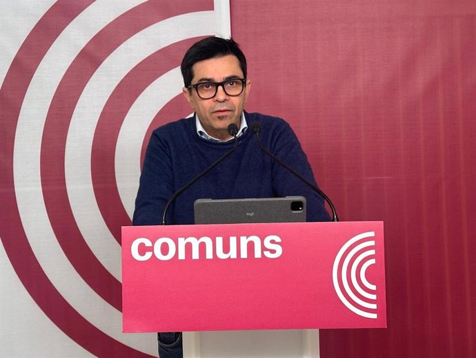 El portavoz de los Comuns y diputado de Sumar en el Congreso, Gerardo Pisarello