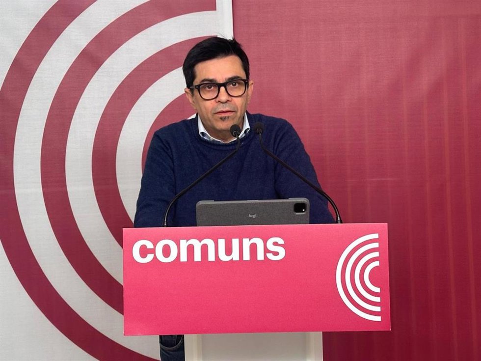 El portavoz de los Comuns y diputado de Sumar en el Congreso, Gerardo Pisarello