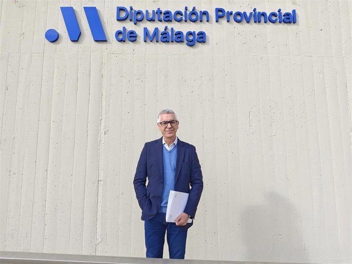 El portavoz del grupo provincial de Con Málaga, Juan Márquez, en una imagen de archivo