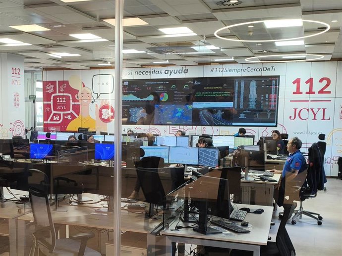 Archivo - Imagen de archivo de la Sala del 1-1-2.