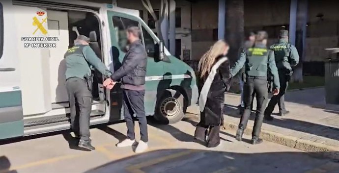 Imagen de los detenidos