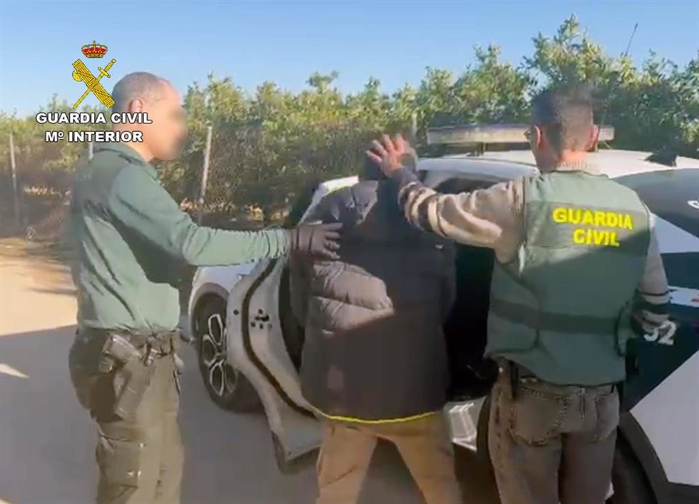 Uno de los detenidos en el marco de la operación 'Fremes'