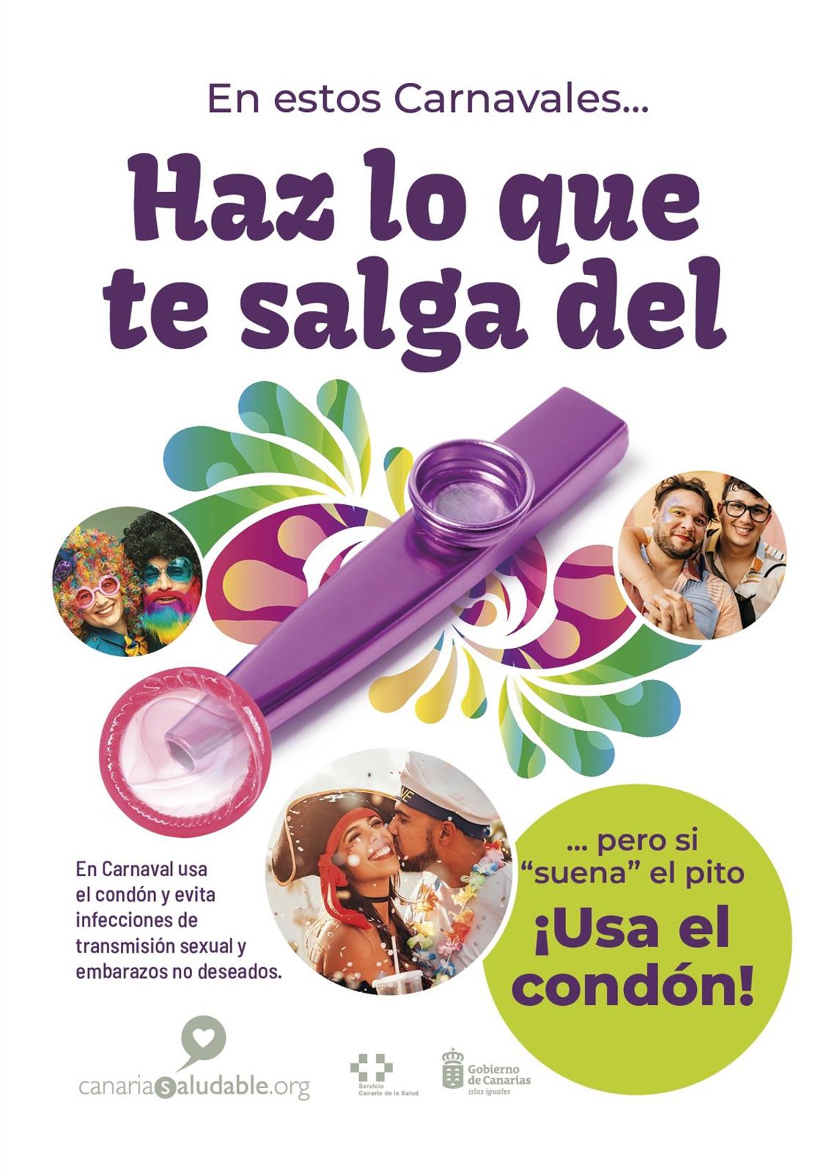 Sanidad reparte 150.000 preservativos y lanza una campaña de prevención de ITS y embarazos no deseados en Carnaval