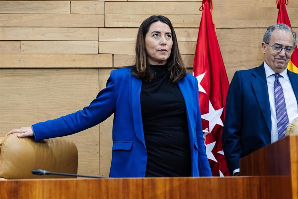 Archivo - La vicepresidenta primera de la Asamblea de Madrid, Ana Millán, a su llegada a una sesión plenaria en la Asamblea de Madrid.
