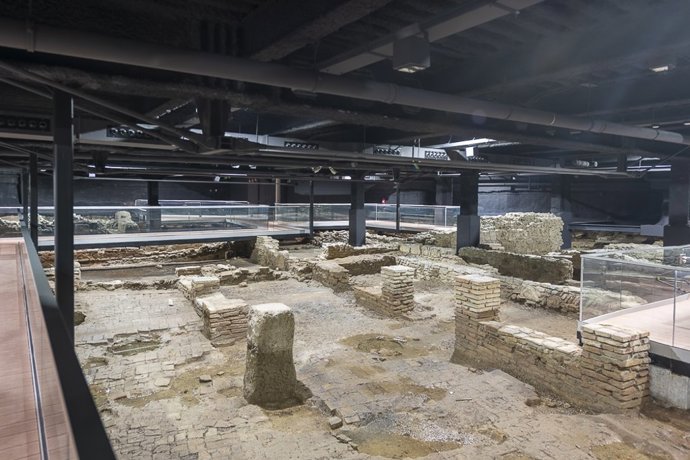 Archivo - Yacimiento arqueológico del Museo Carmen Thyssen Málaga