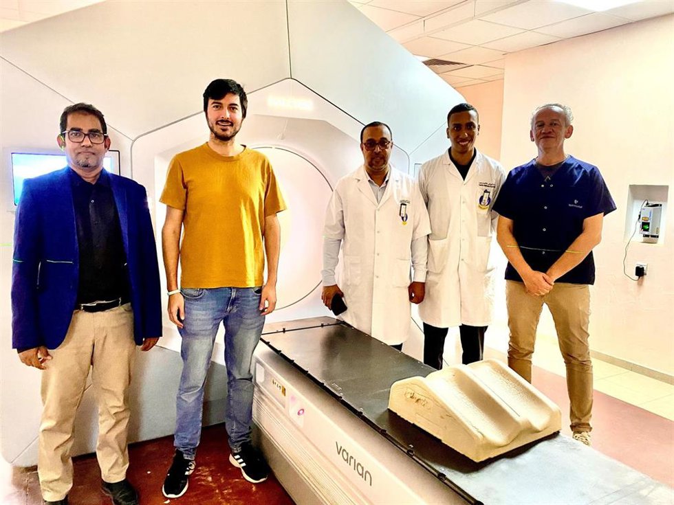 Radiofísicos en el Centro Nacional de Oncología (CNO).