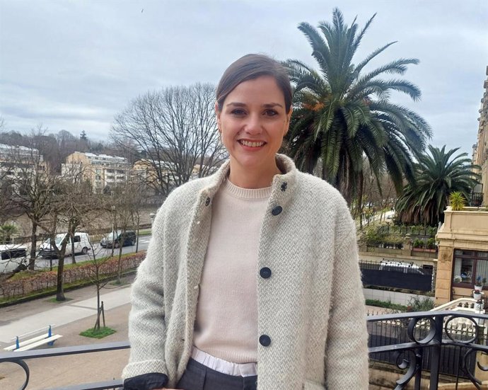 Archivo - Ane Oyarbide, nueva portavoz del Grupo Municipal Socialista de San Sebastián