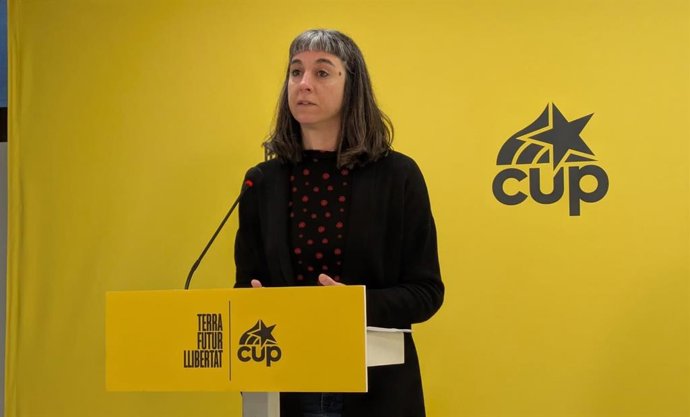 La portaveu de la CUP, Su Moreno