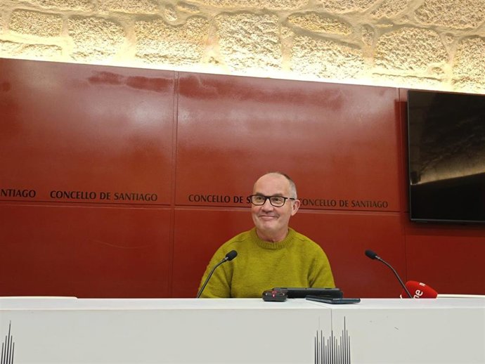 El concejal de de Mobilidade e Convivencia, Xan Duro