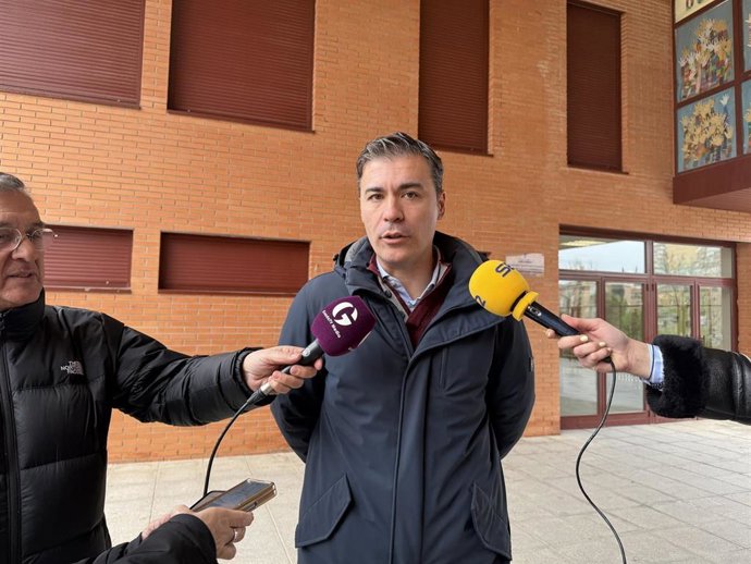 El concejal de Servicios Municipales, David García.