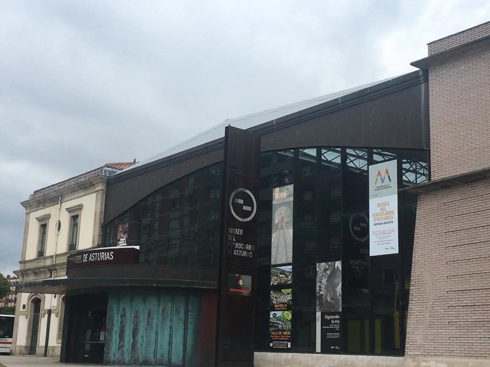 Archivo - Museo del Ferrocarril, en Gijón